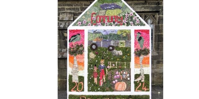 Brackenfield Well Dressing 2024 for 25