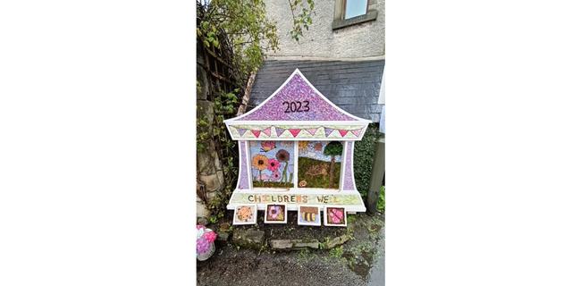 Bradwell Well Dressing 2023 childrens NEW