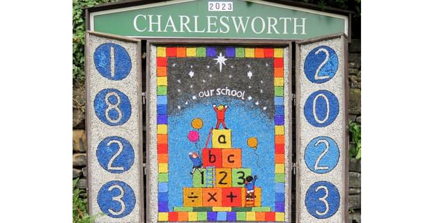 Charlesworth Well Dressing 2023