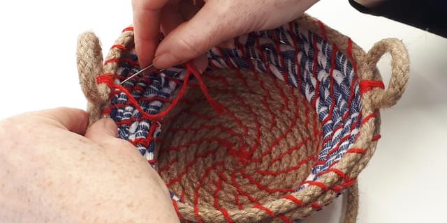 Coiled basketry tbh02