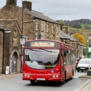 High Peak 199 bus in Chapel