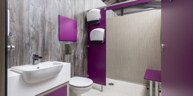 Laneside caravan park s toliets