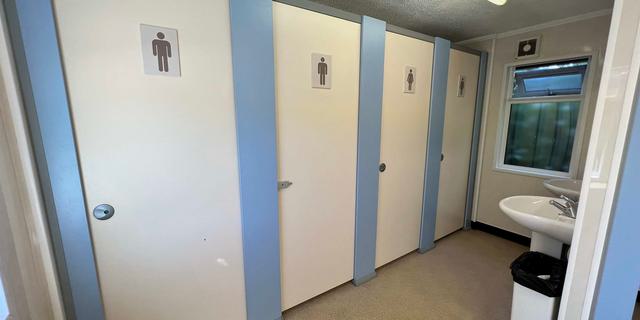 Royal Oak campsite toilets