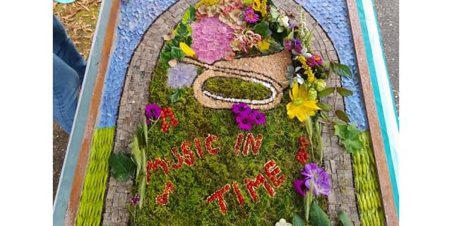 Spital Cemetary well dressing 2023 new